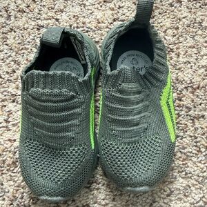 Green Toddler Slip-On Shoes- Carters Size 4